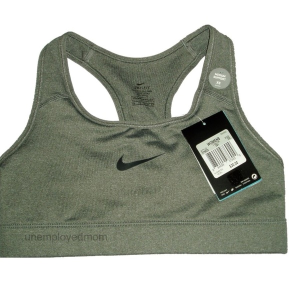 nike dri fit compression sports bra